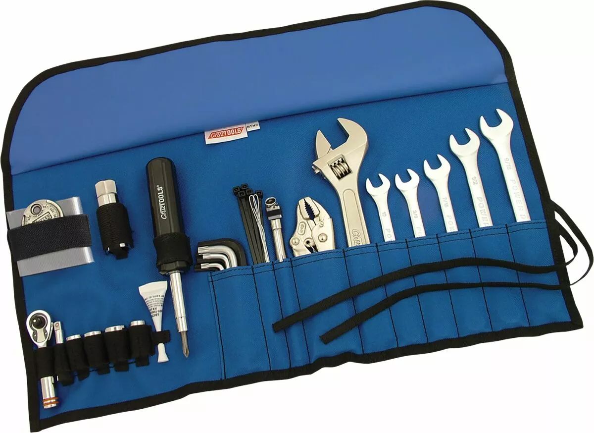 Cruztools RTH3 RoadTech ™ H3 szerszámkészlet a Harley Davidson motorkerékpárokhoz Szerszám motorkerékpár szereléshez 0