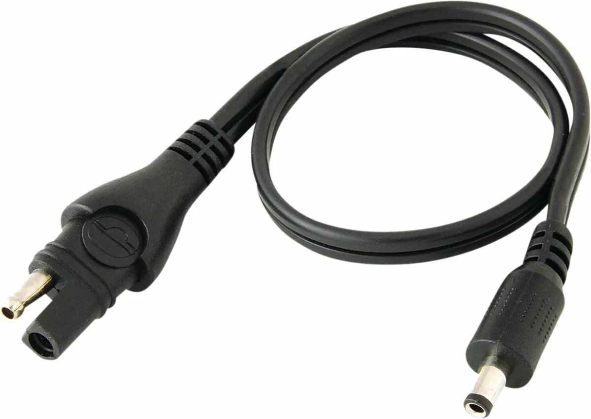 Tecmate O67M SAE DC 2,5 mm -es hordó adapter Akkumulátor töltő 1