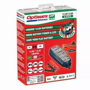 Tecmate TM470 optimatus lítium LFP 4S 0,8 A Akkumulátor töltő 2
