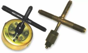 K&l supply 35-2210 6-in-1 lendkerék-húzó Szerszám motorkerékpár szereléshez