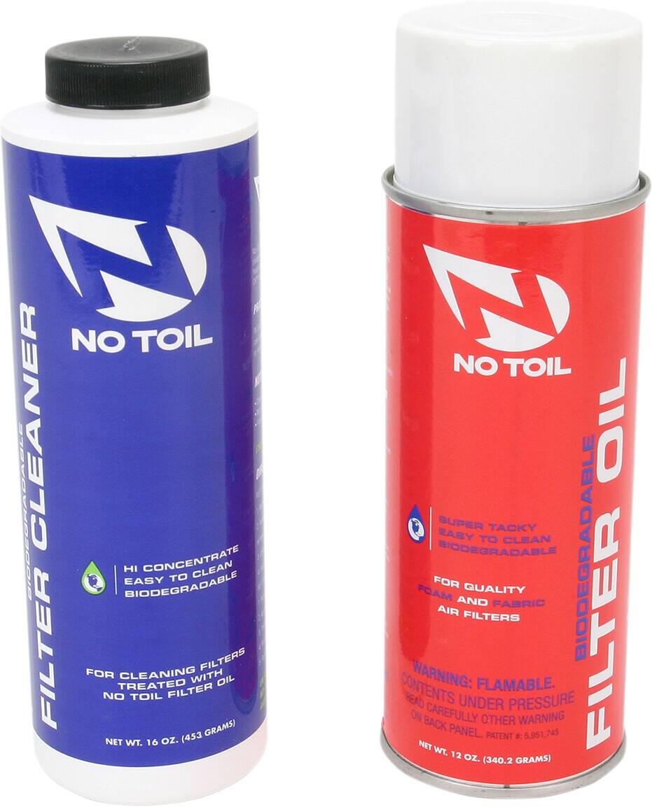 No toil Levegõszûrõ olaj | FILTER tisztító biológiailag lebontható 2-PK karbantartás készlet Olaj és kenőanyag 0