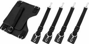 Saddlemen Ex000335 & Versa-Mount & quot; Alsó ülés ige és hámszerelő rendszer Oldaldoboz és alkatrészei