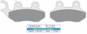 Dp brakes ODP009 ODP szerves fékbetét Fékbetét