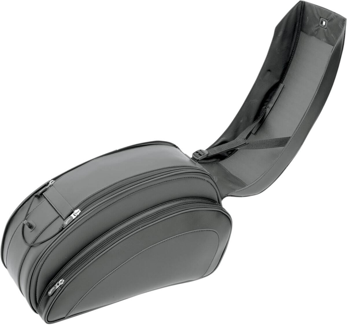 Saddlemen nyeregtáska szett THROW át univerzális CRUIS´N Deluxe WITH krómozott nyeregtáska támogatás Oldaldoboz és alkatrészei 0