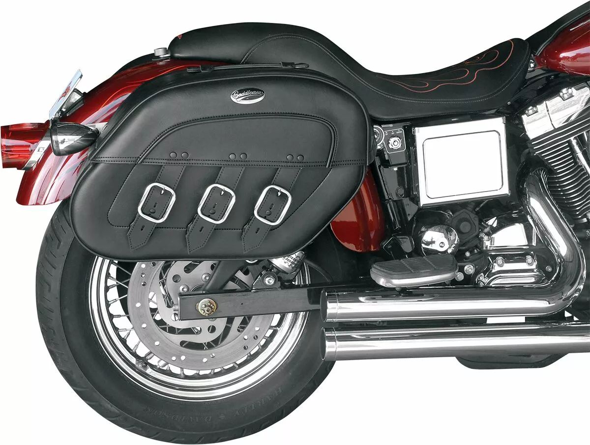 Saddlemen 3501-0232 S4 Drifter merev-szerelő gyorscsökkentő ferde nyeregtáskák Oldaldoboz és alkatrészei 0