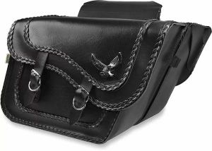 Willie & max luggage 58736-20 fekete mágikus nyeregtáskák Oldaldoboz és alkatrészei