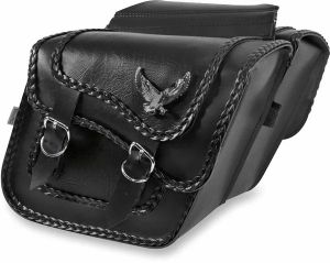 Willie & max luggage 58708-20 fekete mágikus nyeregtáskák Oldaldoboz és alkatrészei