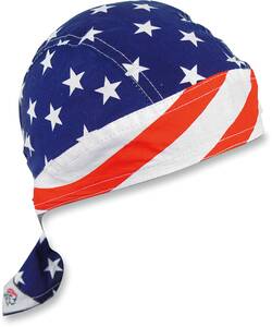 Zan headgear HEADWRAP FLYDANNA STARS & STRIPES IV egy méret Motoros maszk, arcvédő, sapka és sál