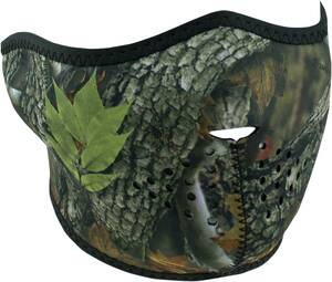 Zan headgear fél arc maszk FOREST terepmintás egy méret Motoros maszk, arcvédő, sapka és sál