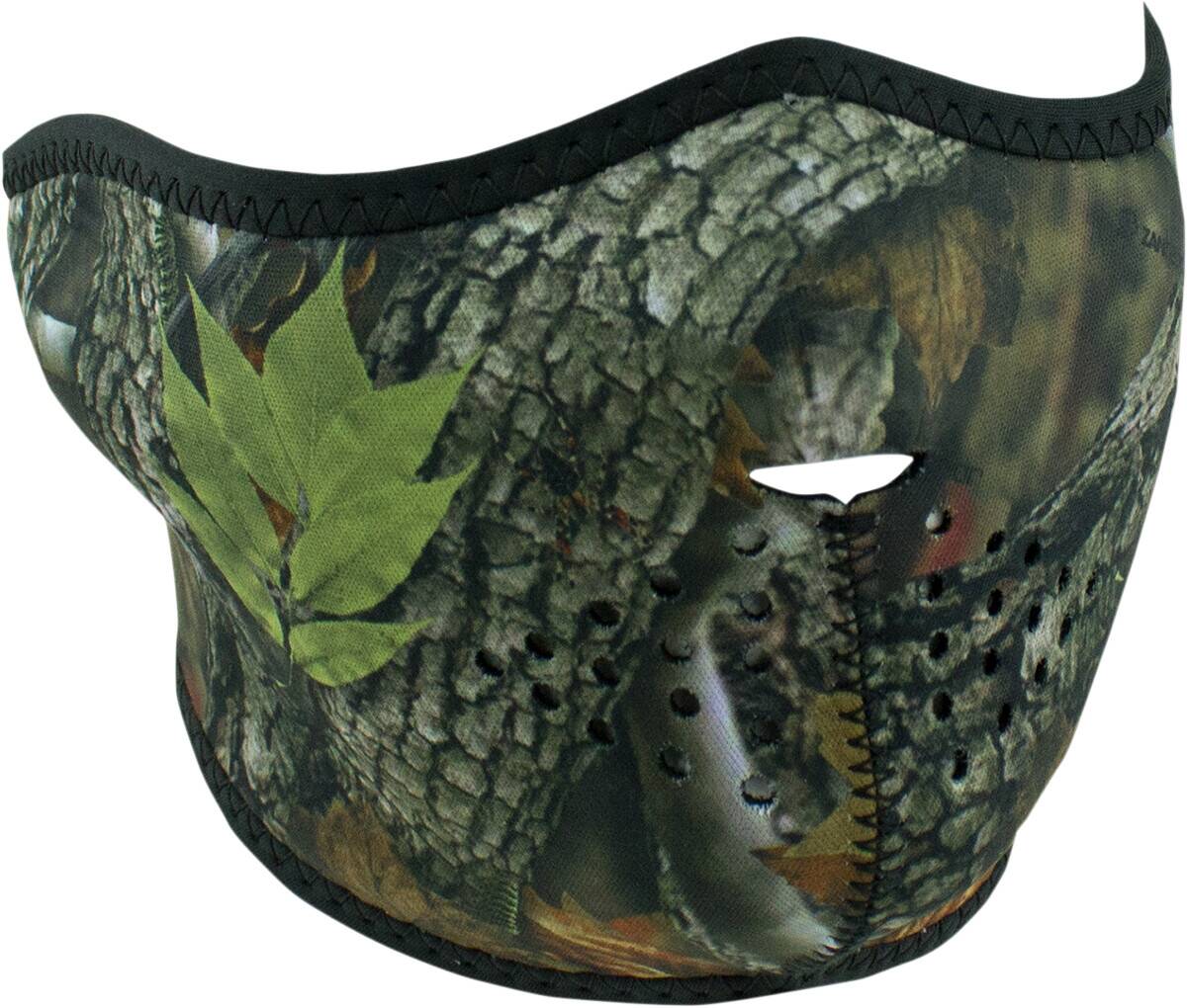 Zan headgear fél arc maszk FOREST terepmintás egy méret Motoros maszk, arcvédő, sapka és sál 0