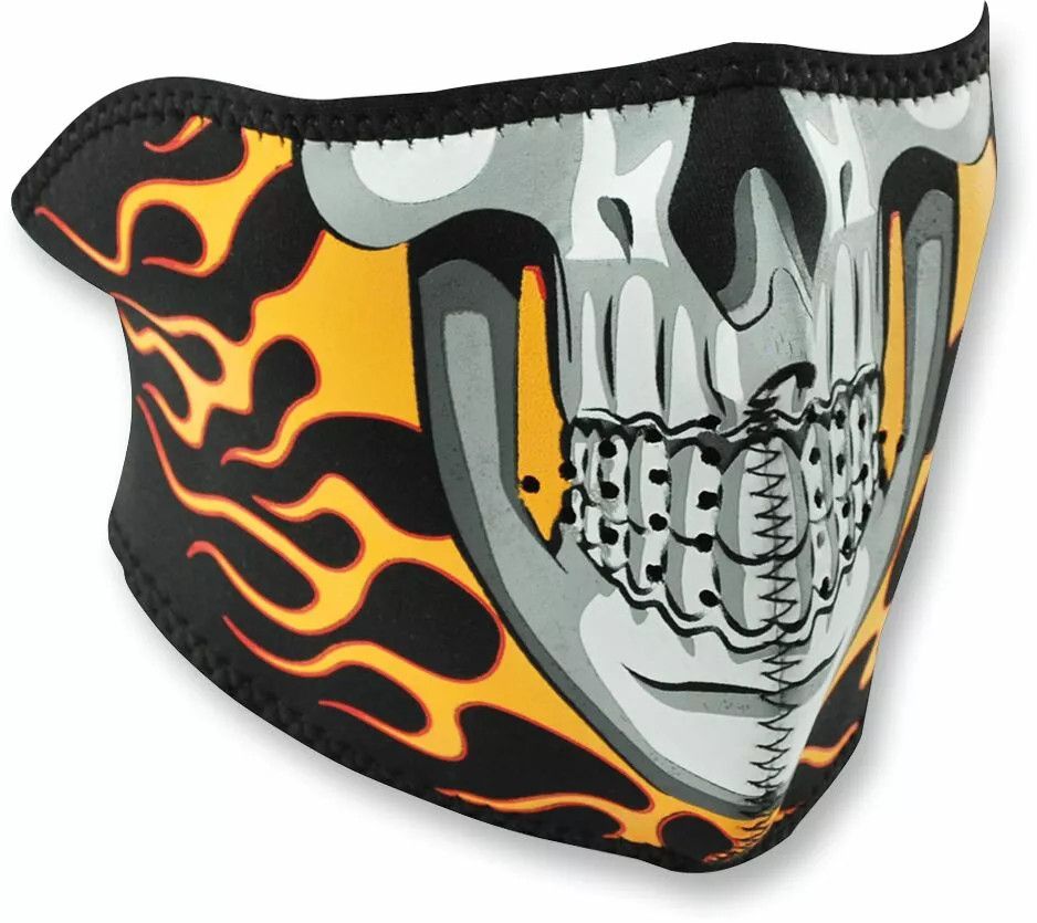 Zan headgear Wnfm061h neoprén félmaszk Motoros maszk, arcvédő, sapka és sál 0