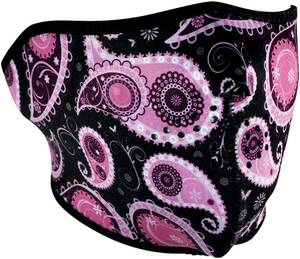 Zan headgear fél arc maszk PAISLEY egy méret Motoros maszk, arcvédő, sapka és sál