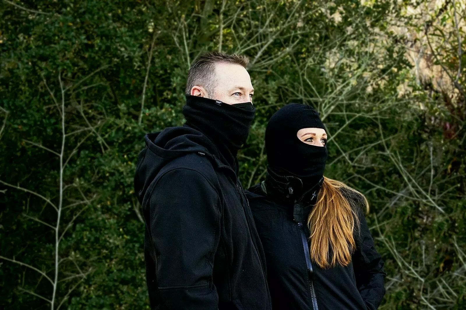 Zan headgear WCB114 pamut balaclava Motoros maszk, arcvédő, sapka és sál 1