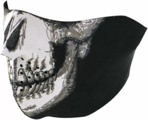 Zan headgear WNFM002H neoprén félmaszk Motoros maszk, arcvédő, sapka és sál