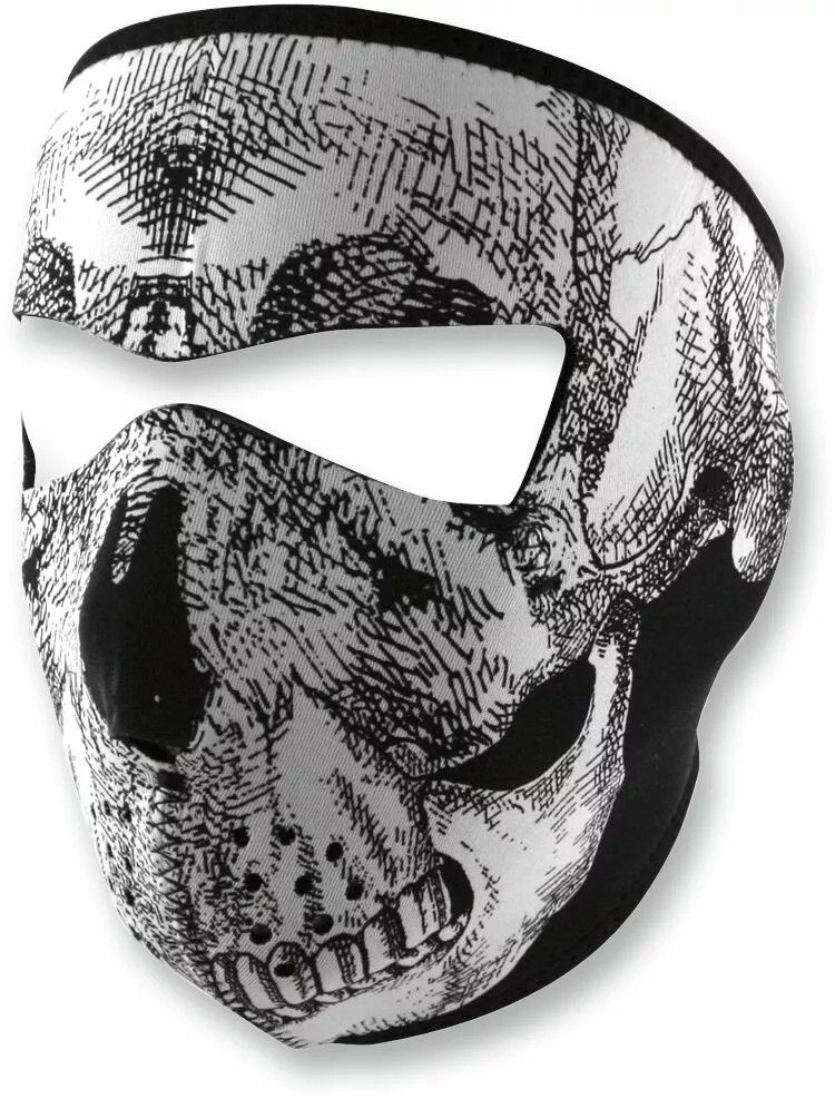 Zan headgear WNFM002 neoprén teljes arcú maszk Motoros maszk, arcvédő, sapka és sál 0