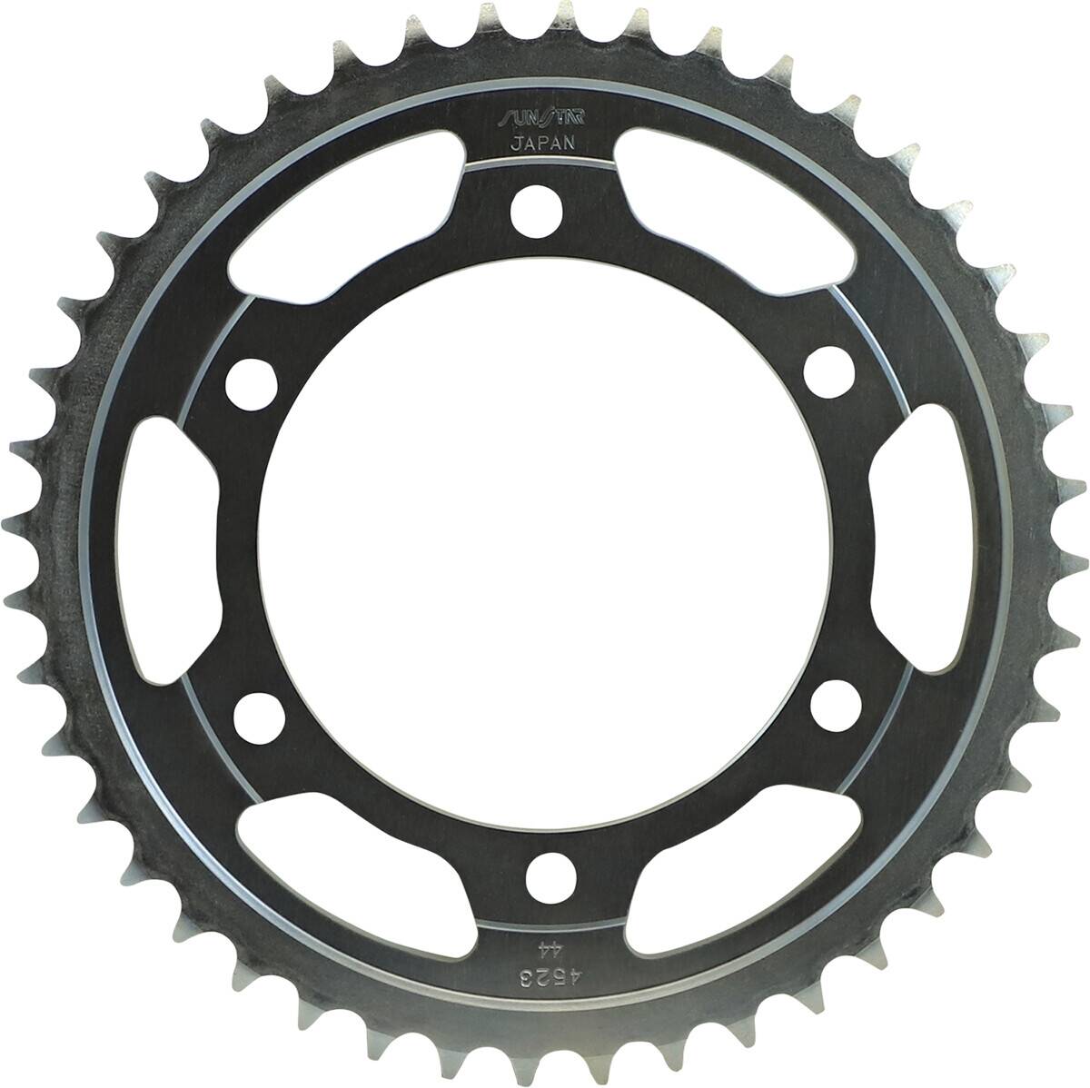 Sunstar sprockets 1-4523 hátsó csere lánckerék 44 fogak 525 PITCH természetes acél Lánckerék 0