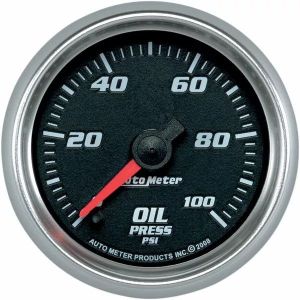 Auto meter 19652 GAUGE PILPRES 2-1/16 KOBALT Sebességmérő és fordulatszámmérő