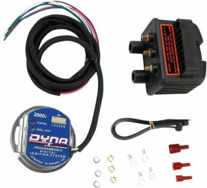Dynatek-harley D2KI-5P 2000I PC programozható elektronikus gyújtókészlet Gyújtás és indító alkatrészek