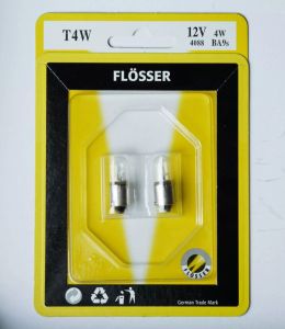 Flosser 4088 Csere izzó 12V/4W Motorkerékpár izzó