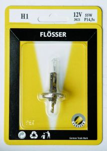 Flosser 3021 halogén fényszóró izzók Motorkerékpár izzó 1