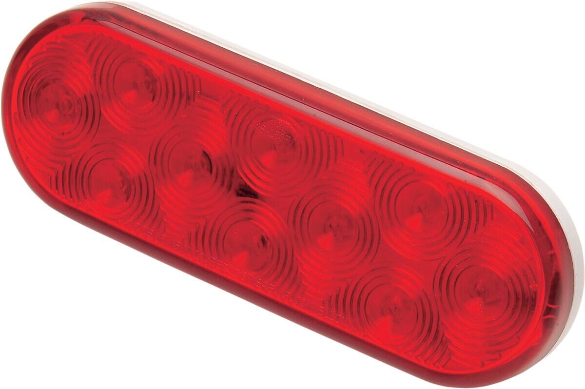 Brite-lites lámpa vezetett ovális piros Hátsólámpa 0