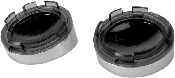 Drag specialties L22-6828MC Visor-stílusú előlap és lencse Deuce-stílusú irányjelzőkhöz Irányjelző, index 0
