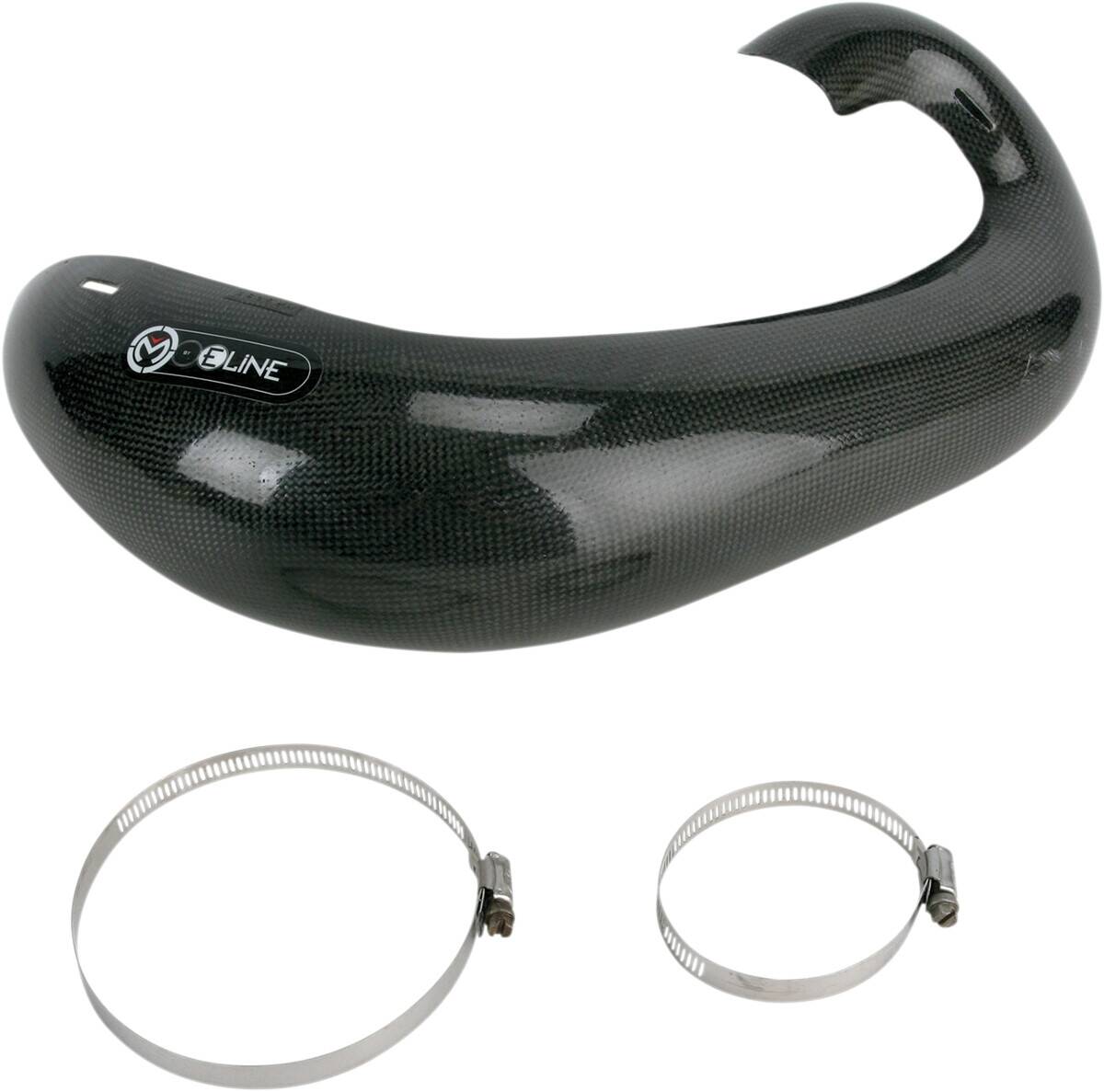Moose racing hard-parts karbon szál csõ védõ FOR 2-STROKE FMF kipufogó Kipufogó 0