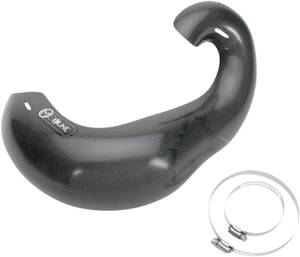 Moose racing hard-parts karbon szál csõ védõ FOR 2-STROKE STOCK kipufogó Kipufogó