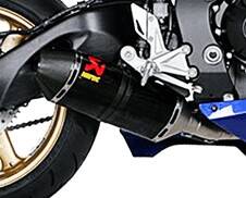 AKRAPOVIC csere kipufogódob karbon Motor kipufogó alkatrész