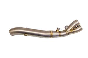 AKRAPOVIC kapcsolat csõ rozsdamentes acél Motor kipufogó alkatrész