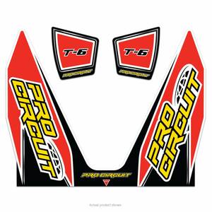 Pro circuit matrica logo matrica készlet T-6 Motor kipufogó alkatrész