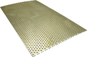 La choppers BAFFLE perforált SHEET univerzális Motor kipufogó alkatrész