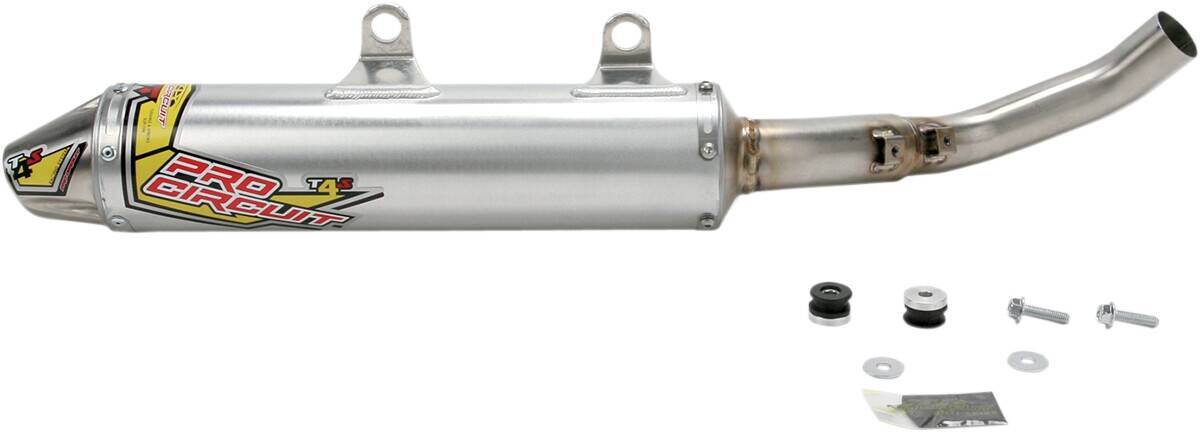 Pro circuit SLIP-ON MUFFLER/SILENCER T-4 rozsdamentes alumínium ATV Kipufogó dob - Slip On 0