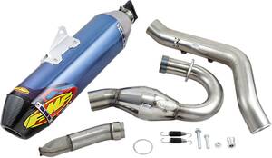 Fmf gyár 4.1 RCT + MEGABOMB rendszer rozsdamentes acél & titán kék eloxált Yamaha Teljes kipufogórendszer