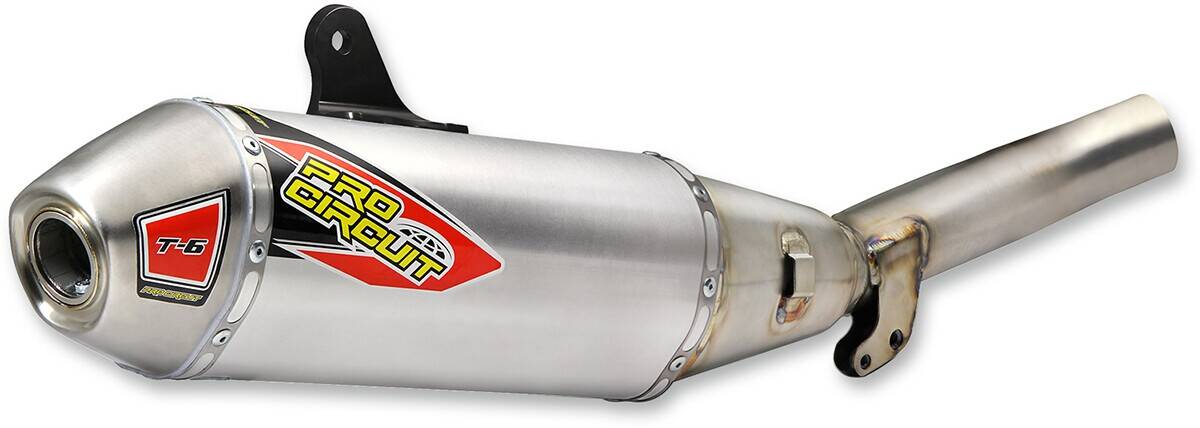 Pro circuit SLIP-ON MUFFLER/SILENCER T-6 rozsdamentes acél alumínium Kipufogó dob - Slip On 0