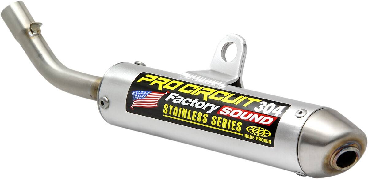 Pro circuit MUFFLER/SILENCER 304 gyár hang Kipufogó dob - Slip On 0