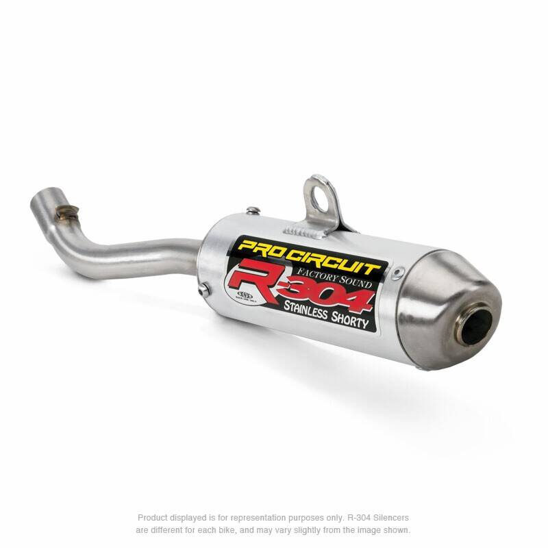 Pro circuit R-304 SHORTY euro hangtompító Kipufogó dob - Slip On 0