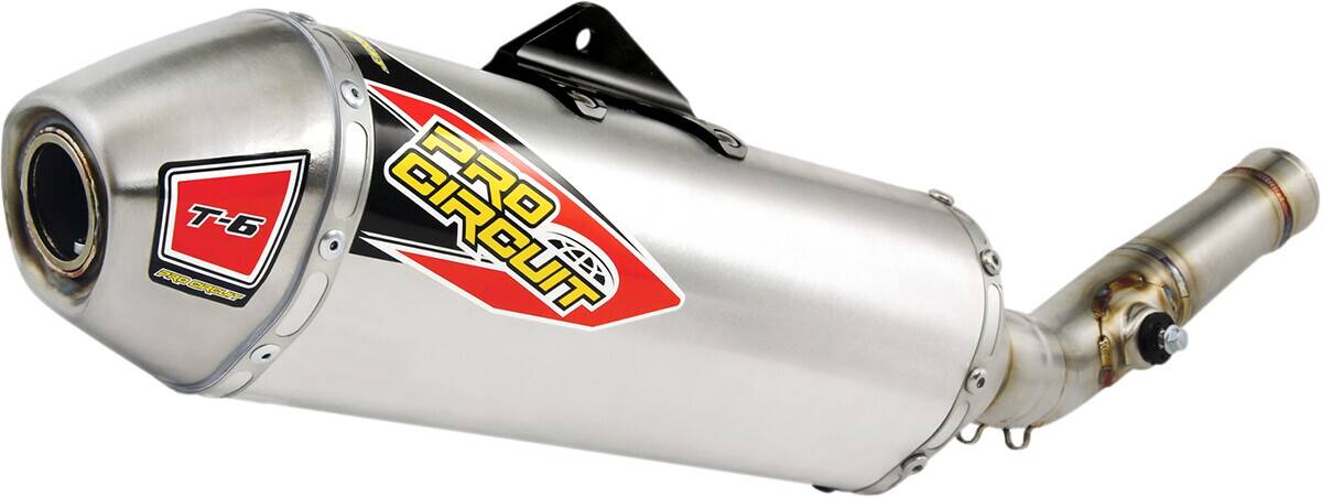 Pro circuit SLIP-ON MUFFLER/SILENCER T-6 rozsdamentes acél alumínium Kipufogó dob - Slip On 0