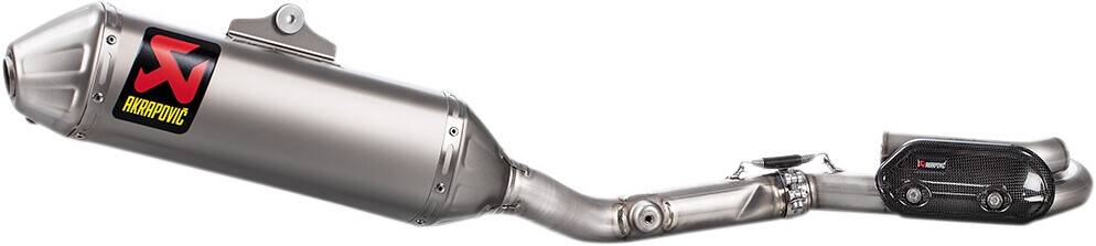 AKRAPOVIC EVOLUTION vonal teljes rendszer titán Teljes kipufogórendszer 0