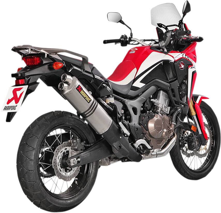 AKRAPOVIC SLIP-ON vonal kipufogódob titán Kipufogó dob - Slip On 0