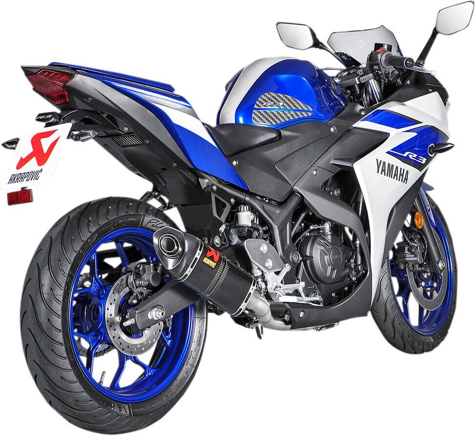 AKRAPOVIC verseny vonal teljes rendszer rozsdamentes acél & karbon Teljes kipufogórendszer 0