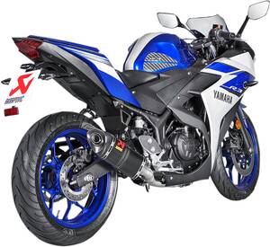AKRAPOVIC verseny vonal teljes rendszer rozsdamentes acél & karbon Teljes kipufogórendszer