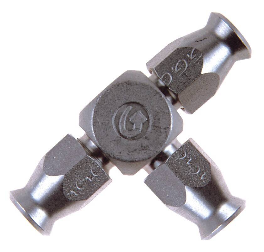 Goodridge póló szerelvény WITH tartó újrafelhasználható FOR AN-03 tömlõ STAINLESS-STEEL 1x MALE 3/8x24 JIC/UNF 2x AN-3 HOSE-C Fék és kuplung cső 0