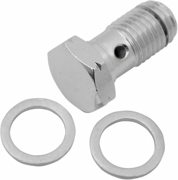 Drag specialties 31090 Univerzális krómozott acél bandzsócsavar Fék és kuplung cső 0