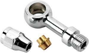 Drag specialties 347 Banjo Fitting Fék és kuplung cső