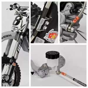 Moto-master 212002 fékvezetékek Fék és kuplung cső