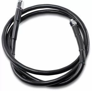 Drag specialties 845-BLK univerzális fékvezeték Fék és kuplung cső
