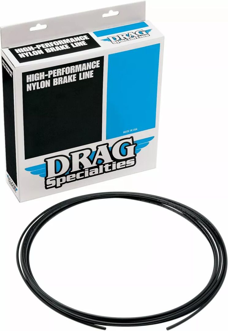 Drag specialties 338,25 Univerzális tömeges 3/16" O.D. Nylon fékvezeték Bicikli fék 0