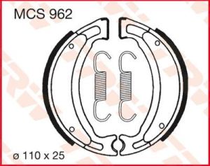 Trw MCS962 fékpofák Fékpofa 1
