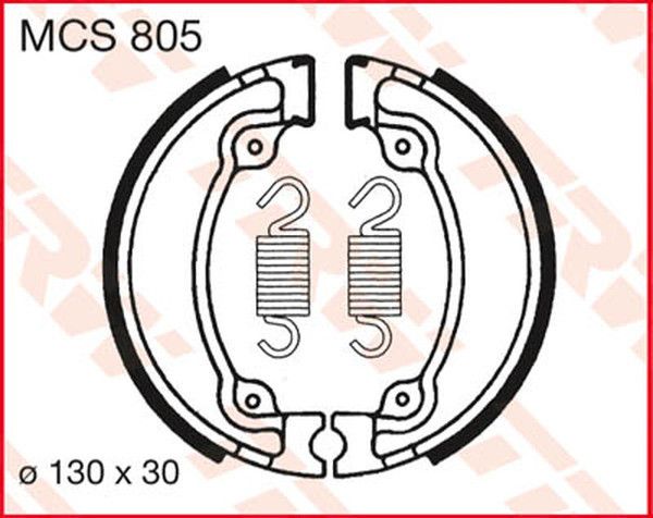 Trw MCS805 fékpofák Fékpofa 0